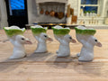 Bunny Cabbageware Egg Holder - Sold Individually