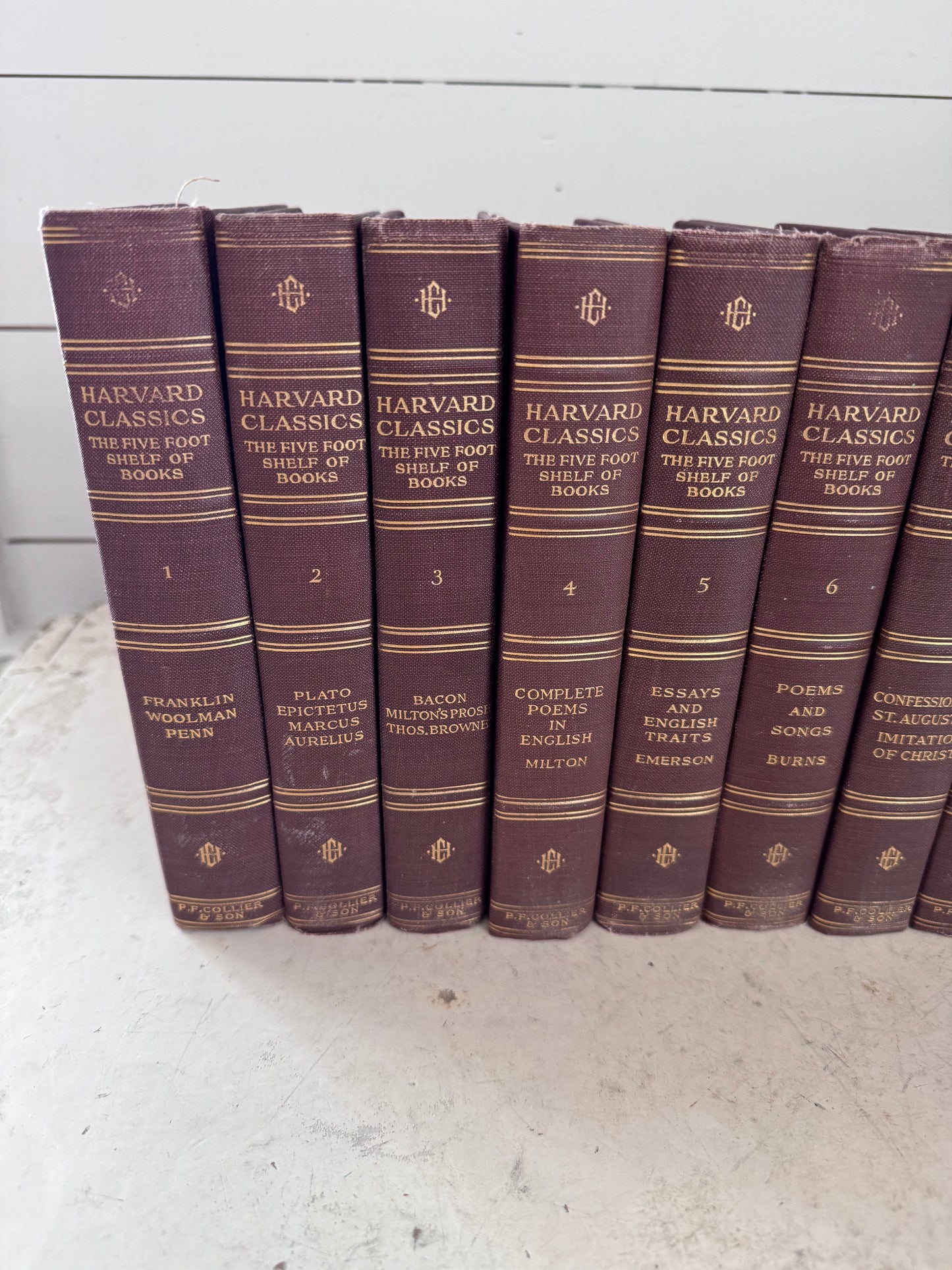 Harvard Classics Books 1909 - Sold Individually