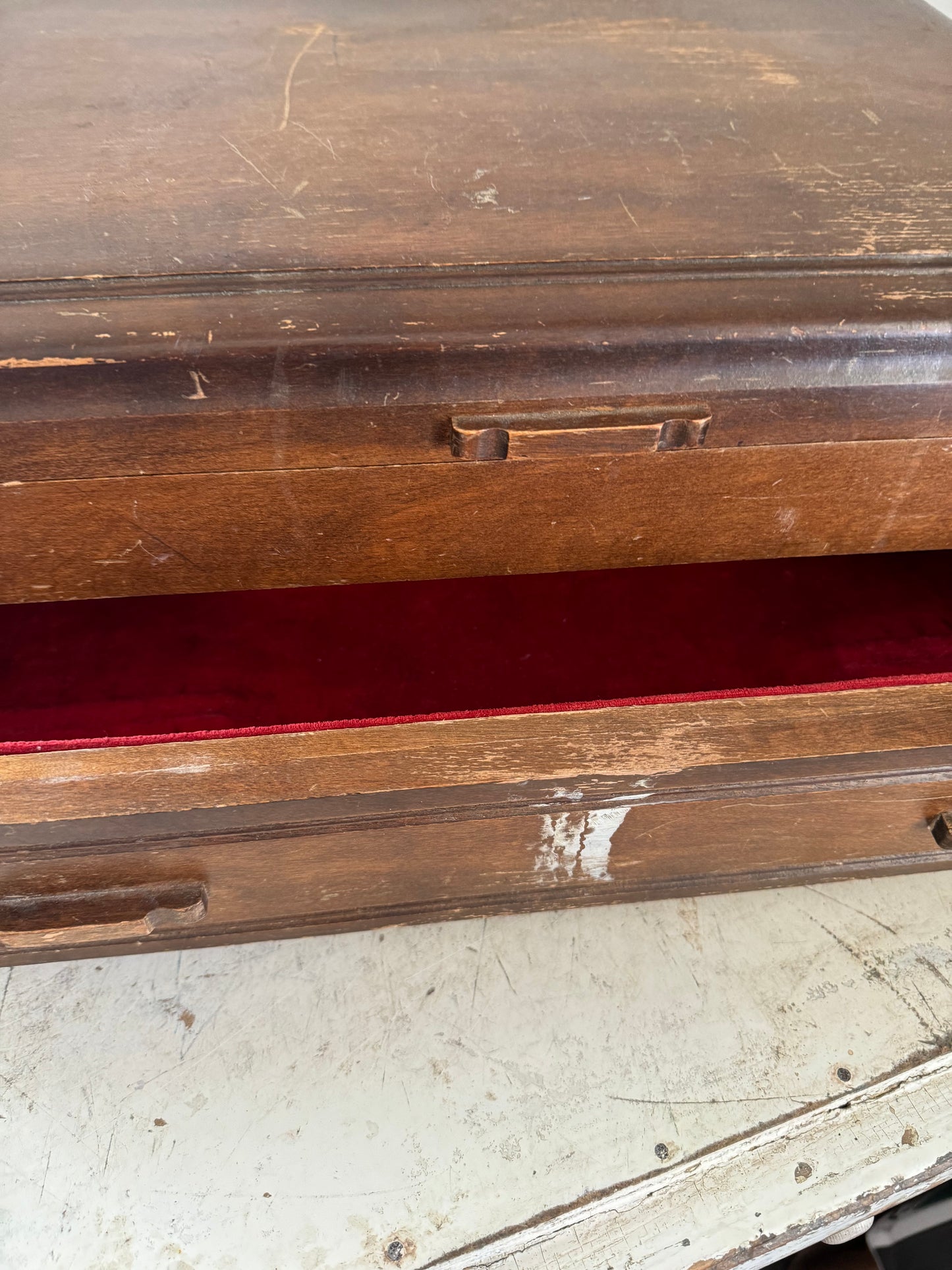 Large Box with drawer - velvet will be removed