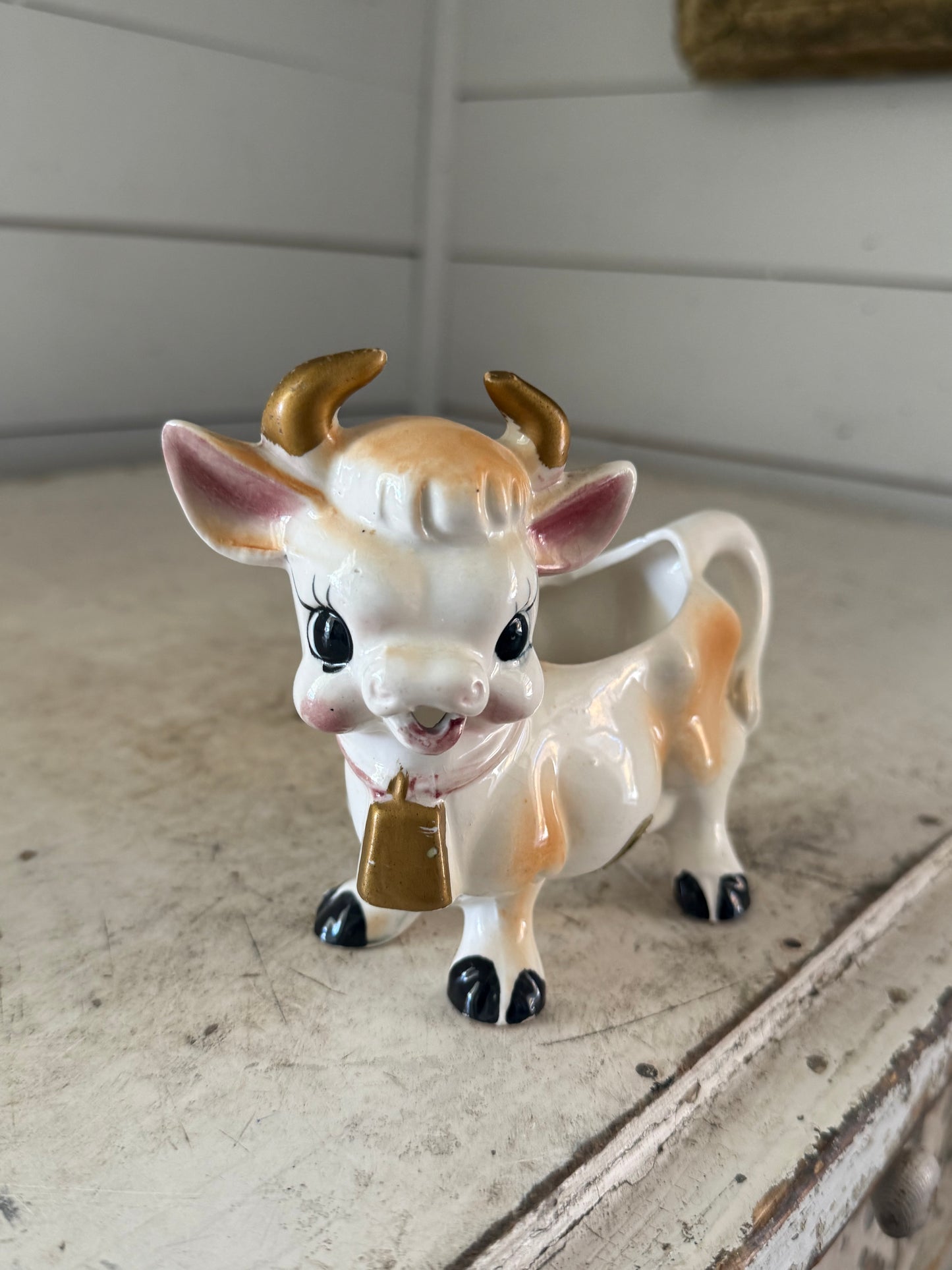 Vintage cow creamer