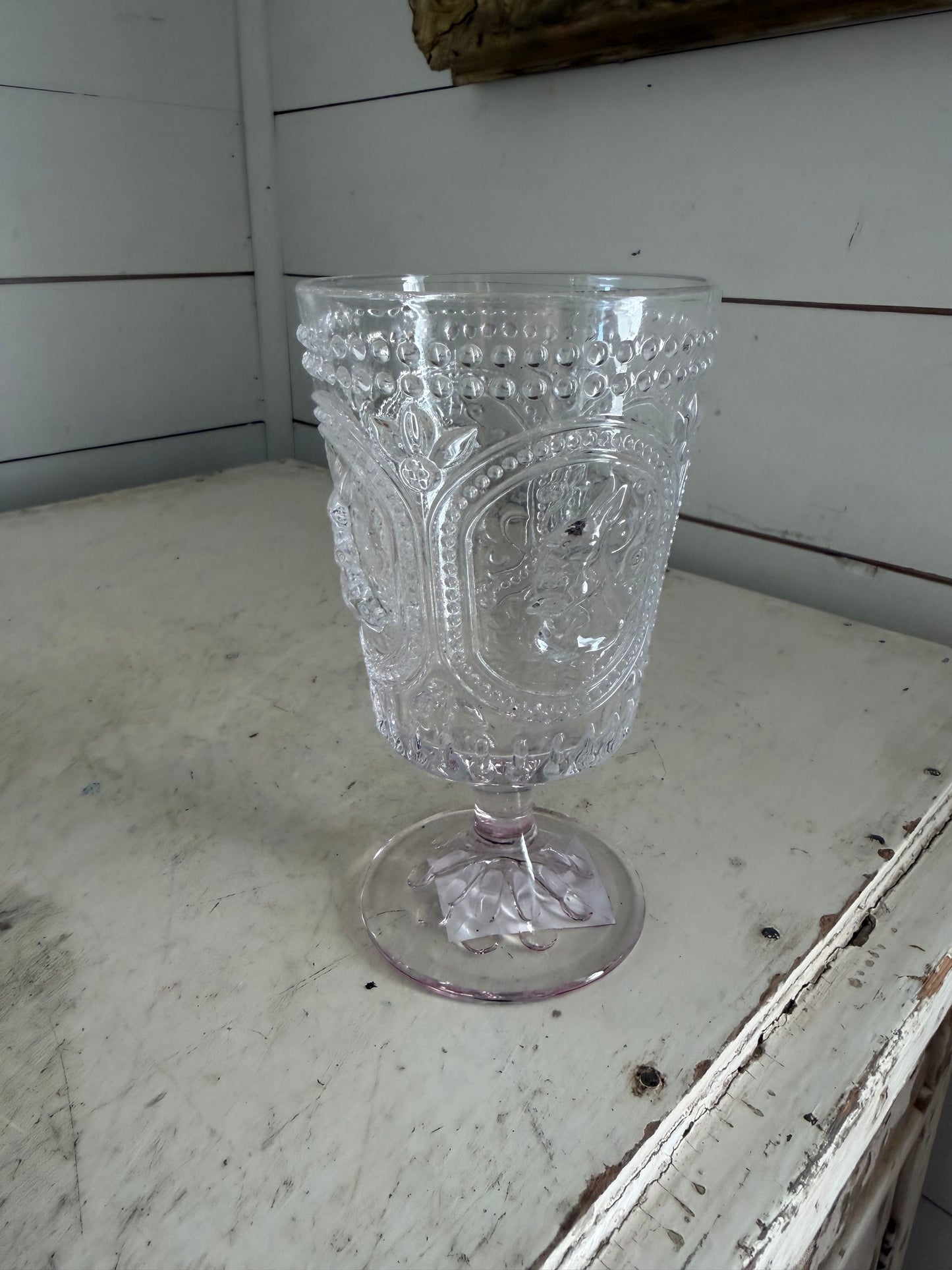 Bunny Goblet Glass