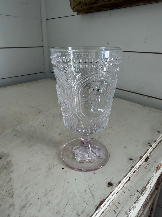 Bunny Goblet Glass
