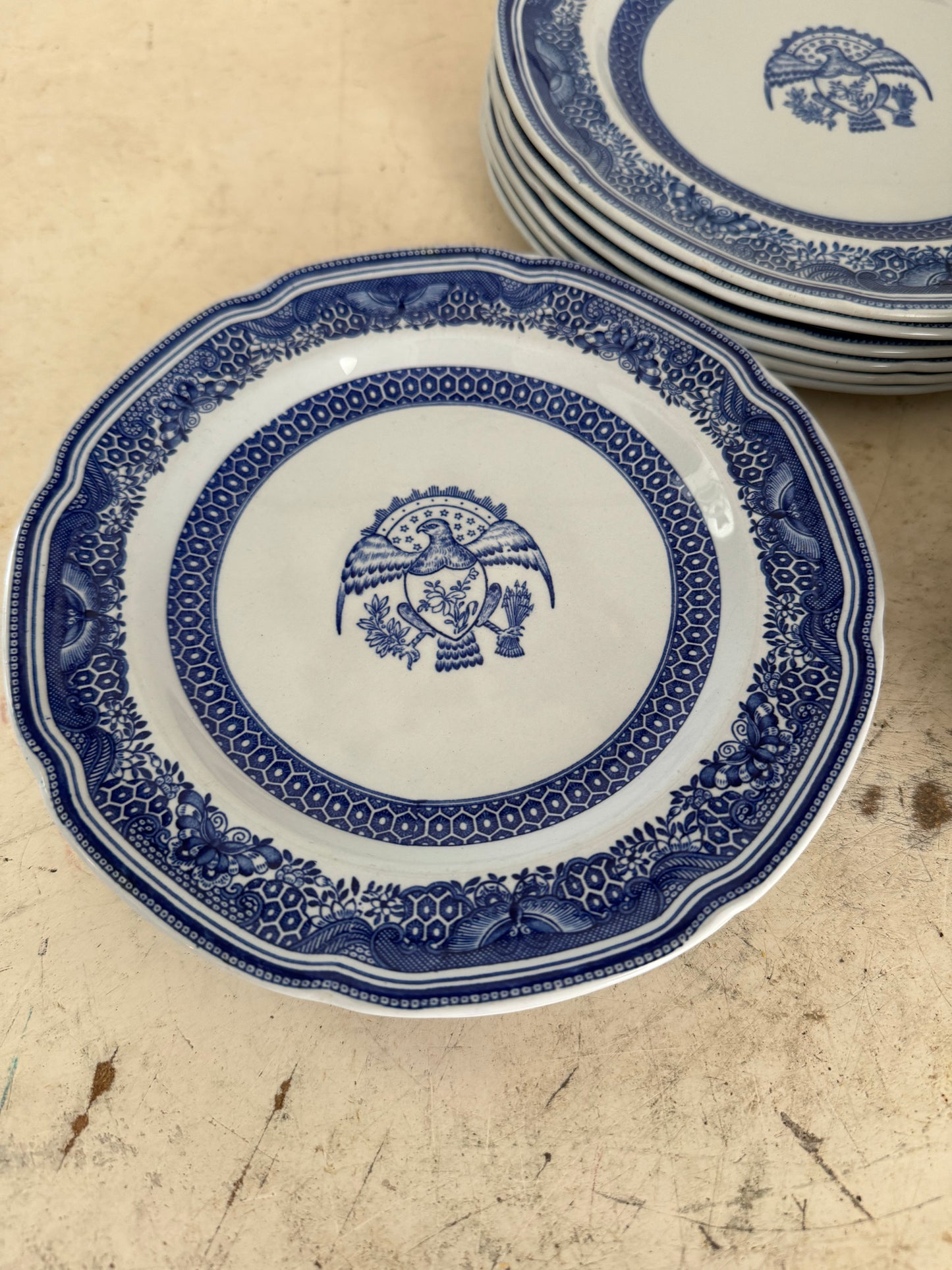 Spode Blue Heritage plates & bowls sold individually