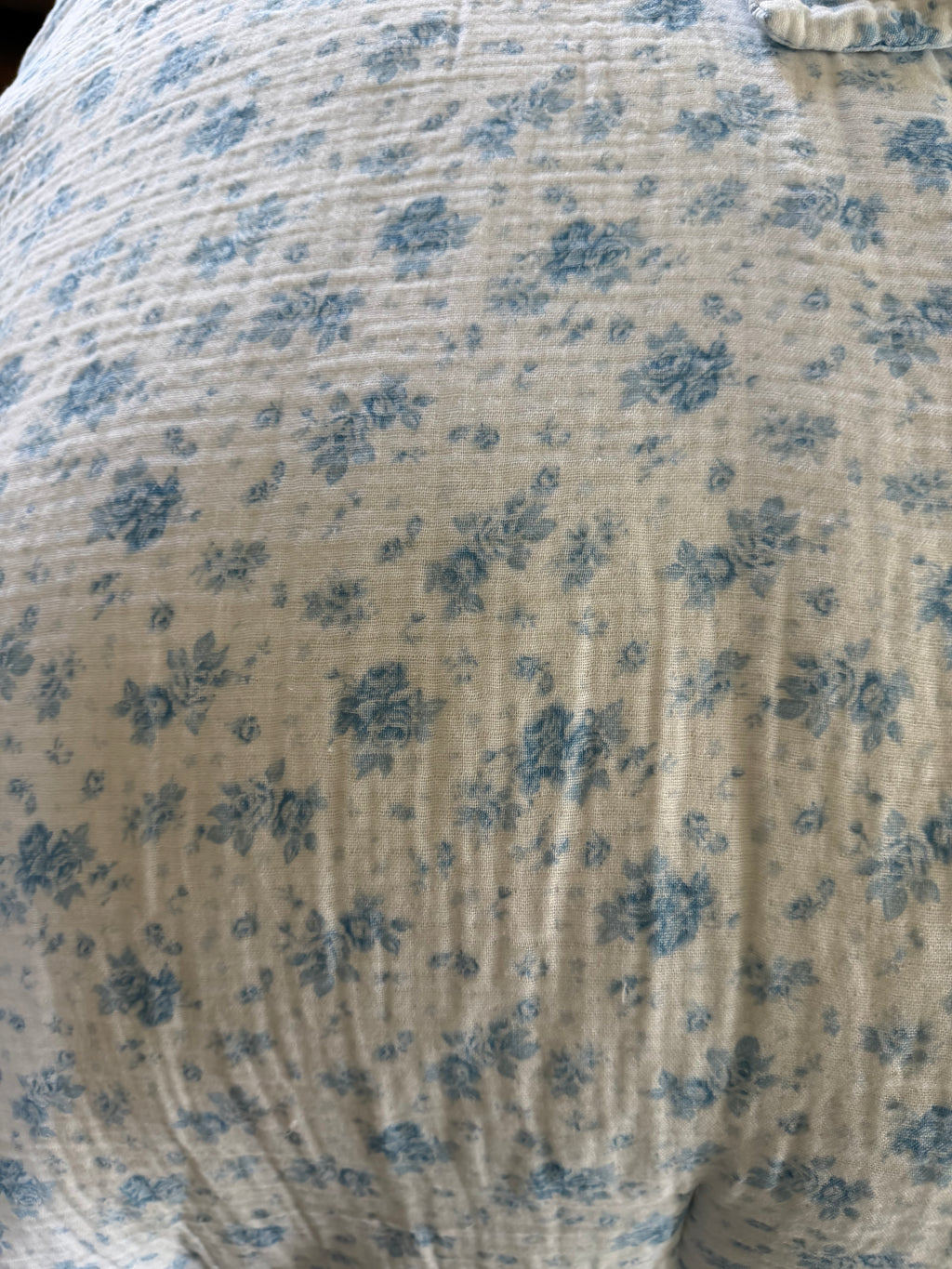 Blue Floral shabby Chic by Rachel Ashwell Comforter and set of shams king size