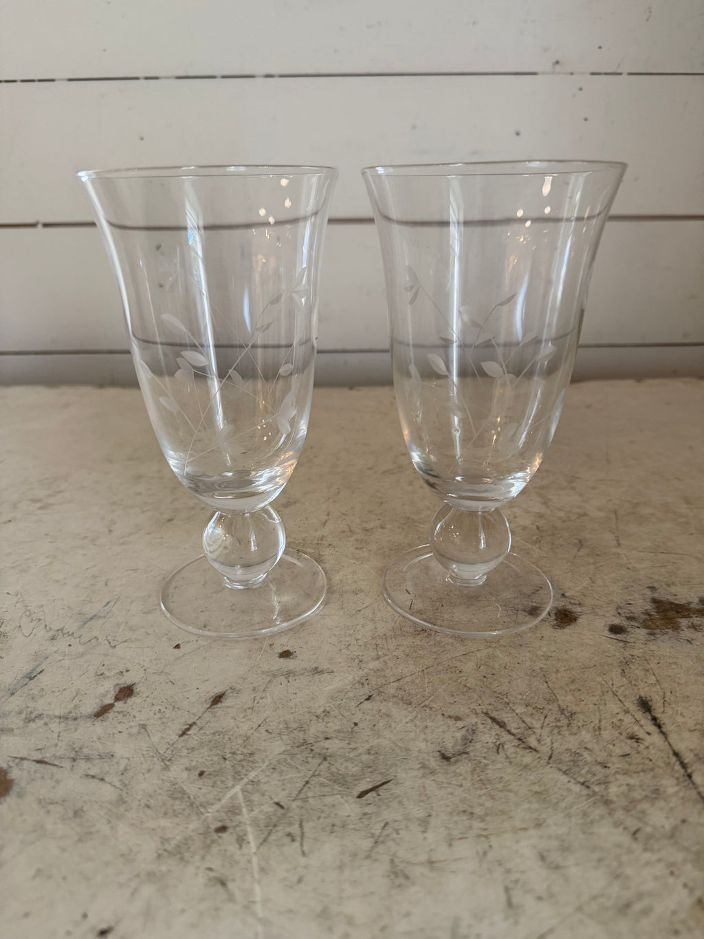 PRINCESS HOUSE Princess Moderna Footed Glasses Set of 2