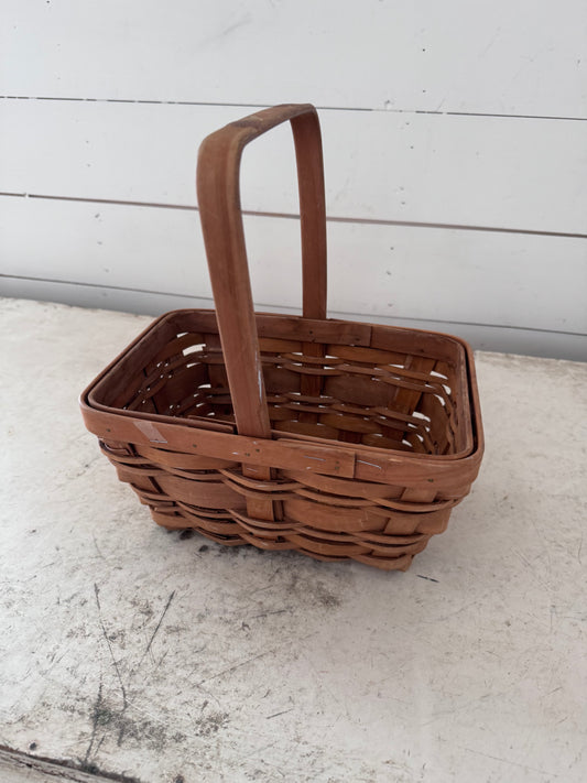 Woven Wood Basket