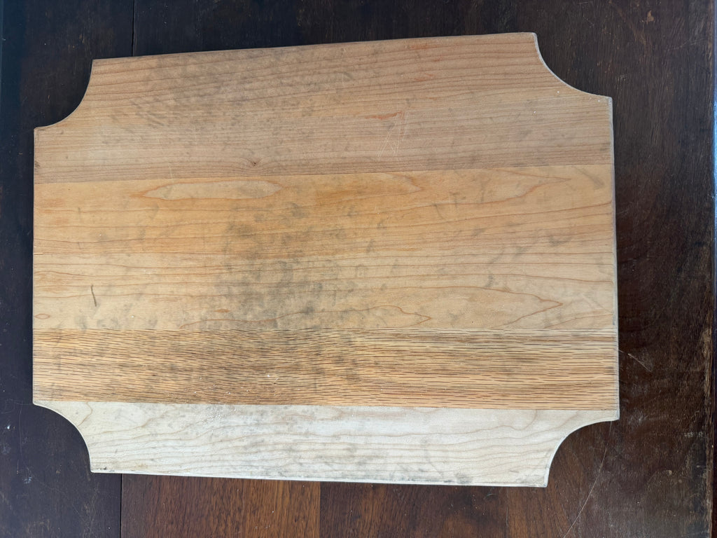 Vintage Wood Cutting Board - Pastry Board Will Get Makeover