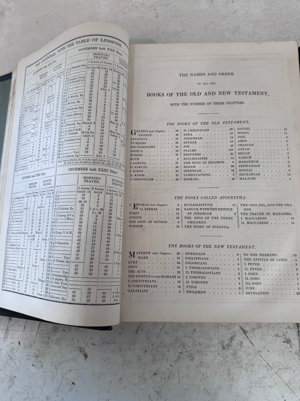 The Holy Bible 3 Vol 1839 D'Oyly & Mant Large Quartos Leather Hand-Colored