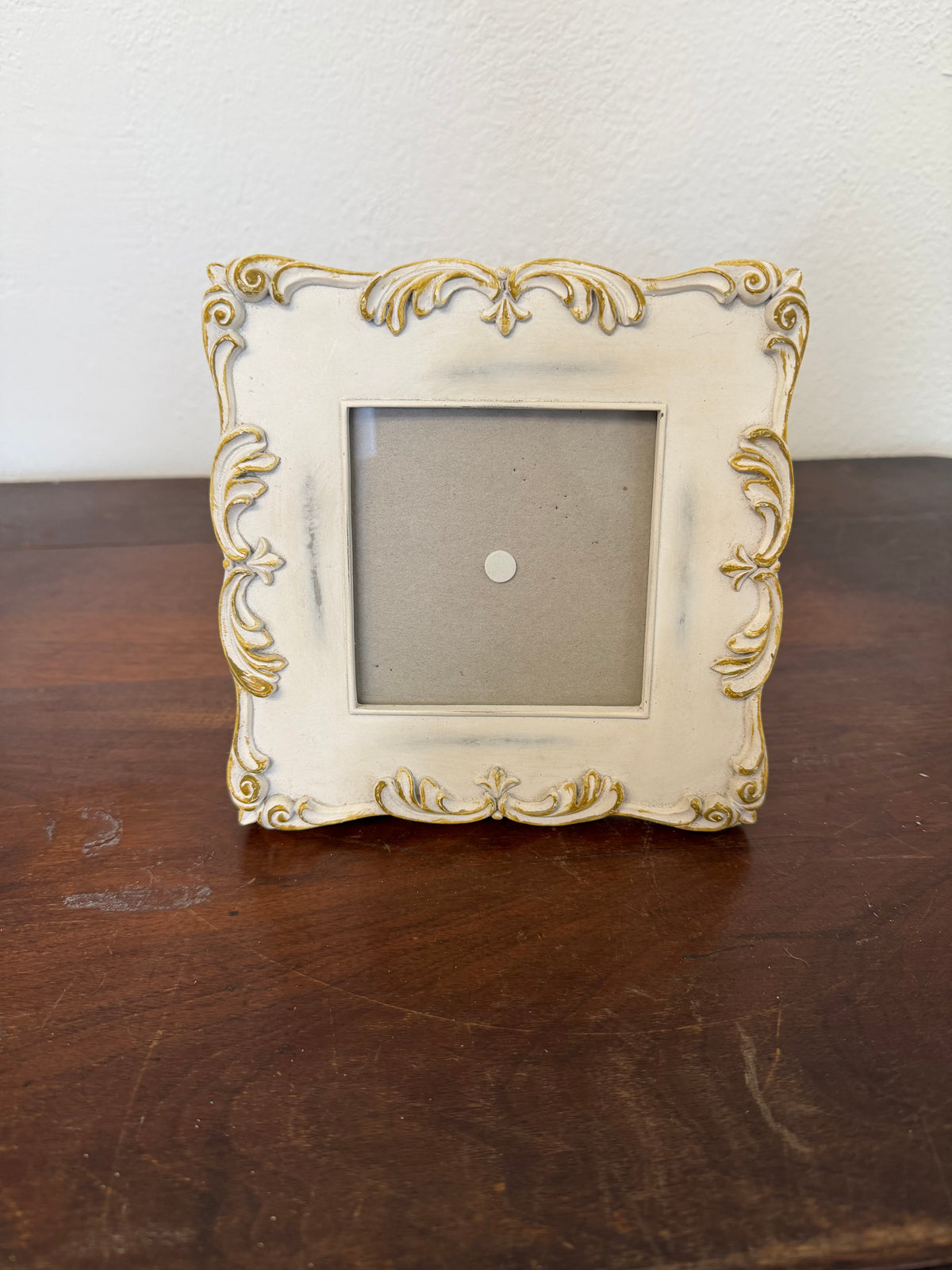 Small Square Frame with Scroll Around The Edge -Will get makeover