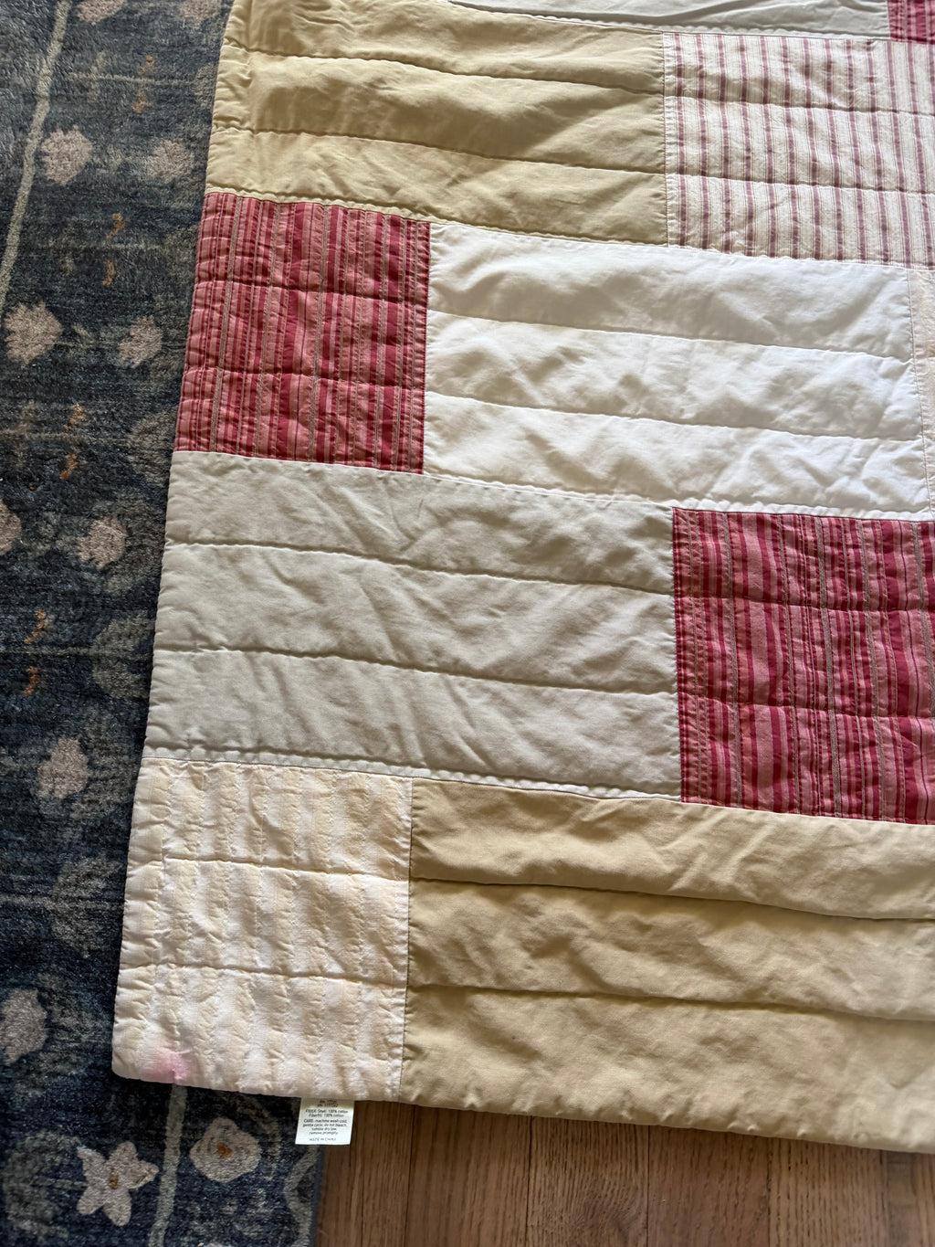 Queen Woolrich Quilt as is