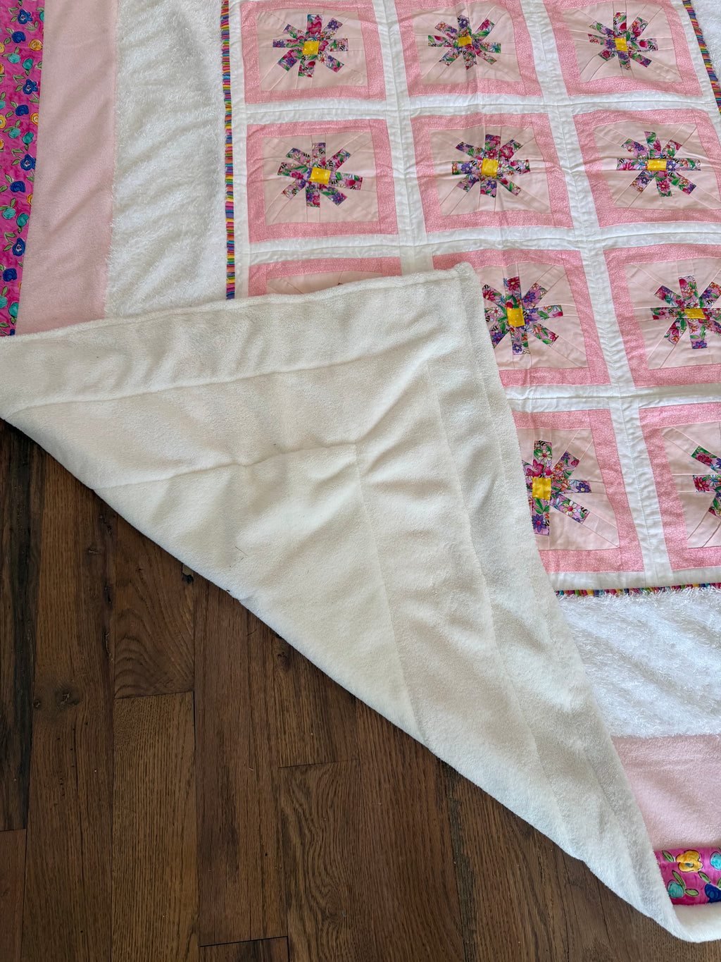 Handmade Patch Work Quilt - Twin