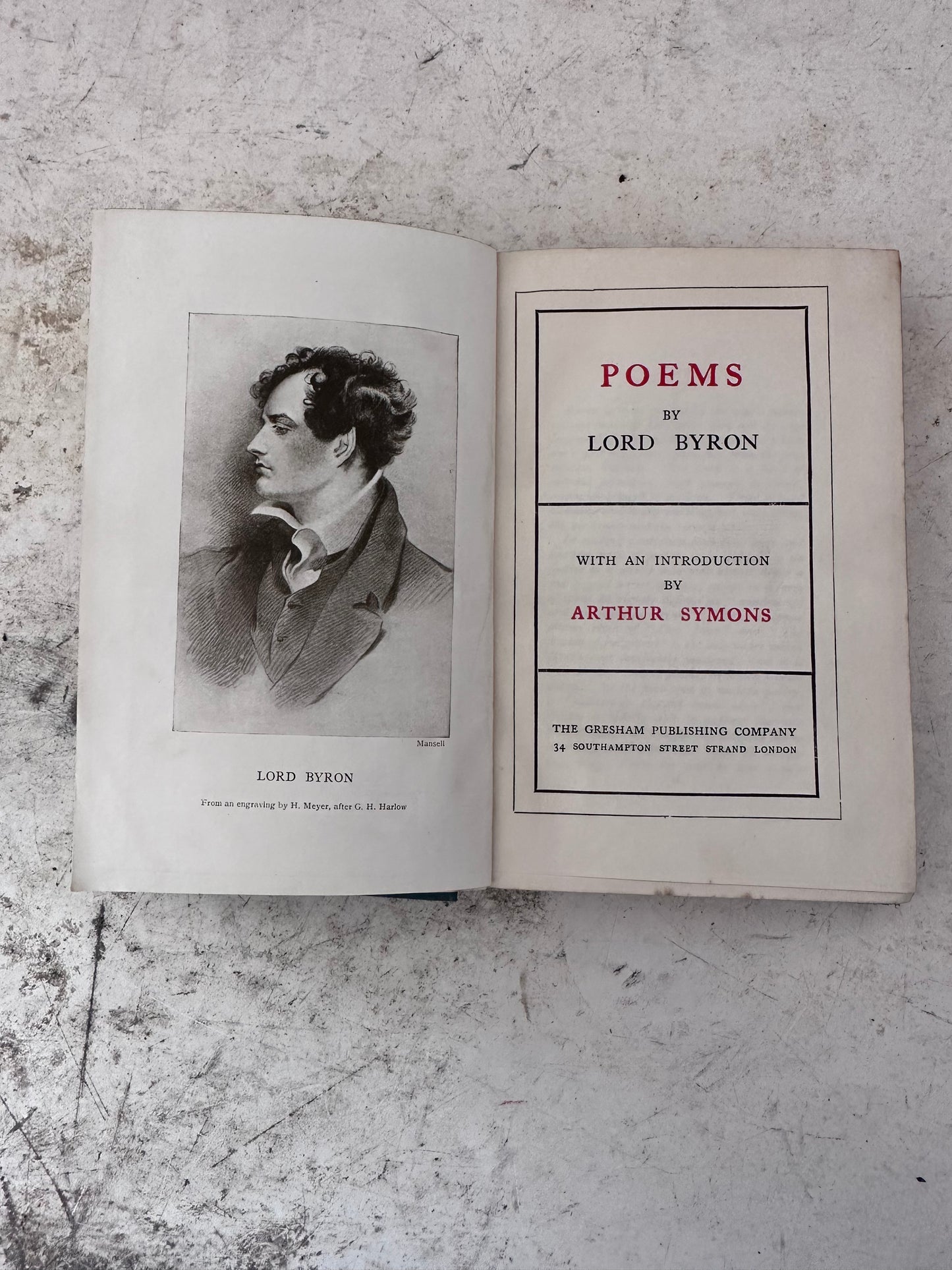 Poems By Lord Byron