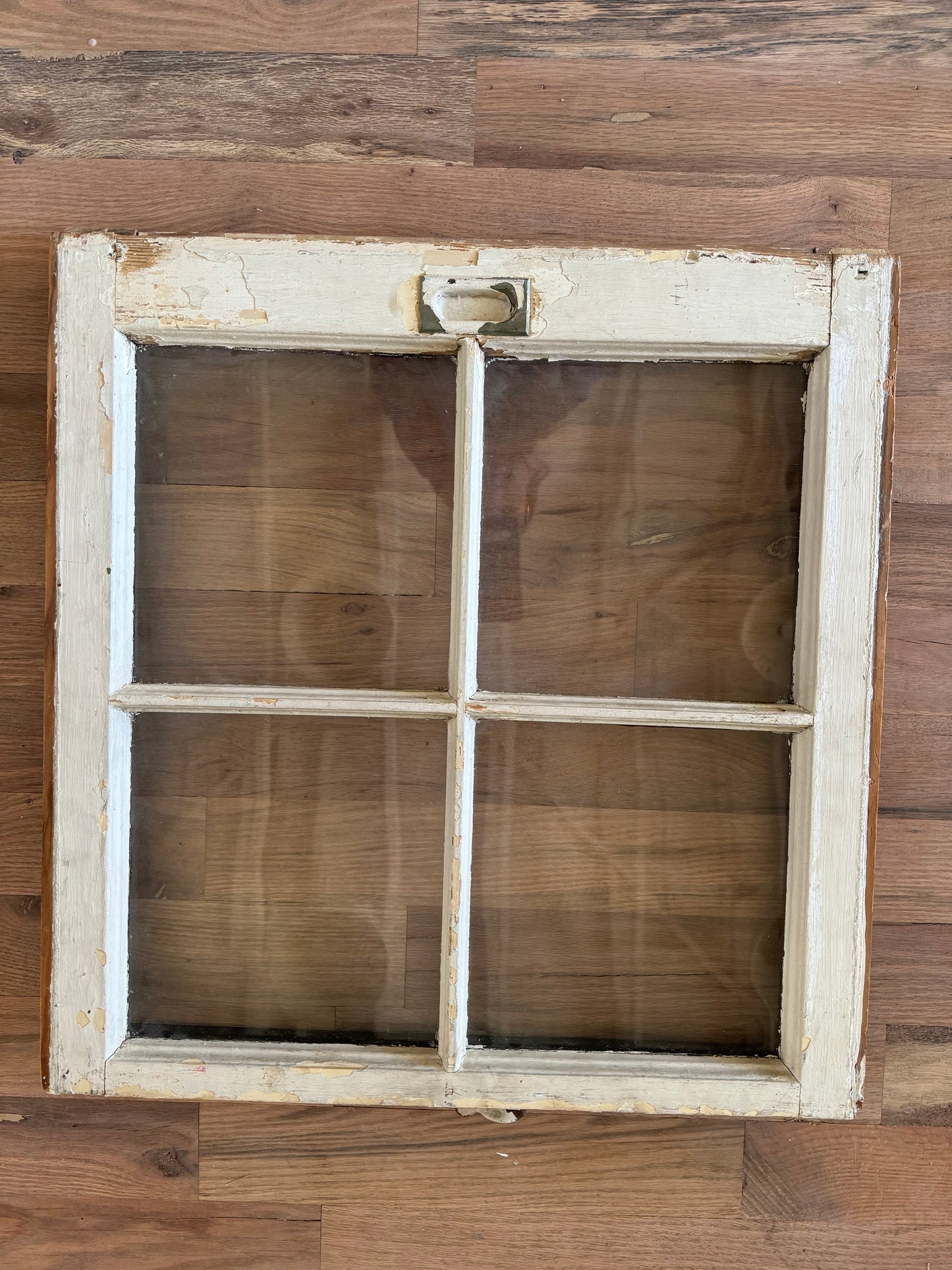 Antique four pane window will get IOD transfer