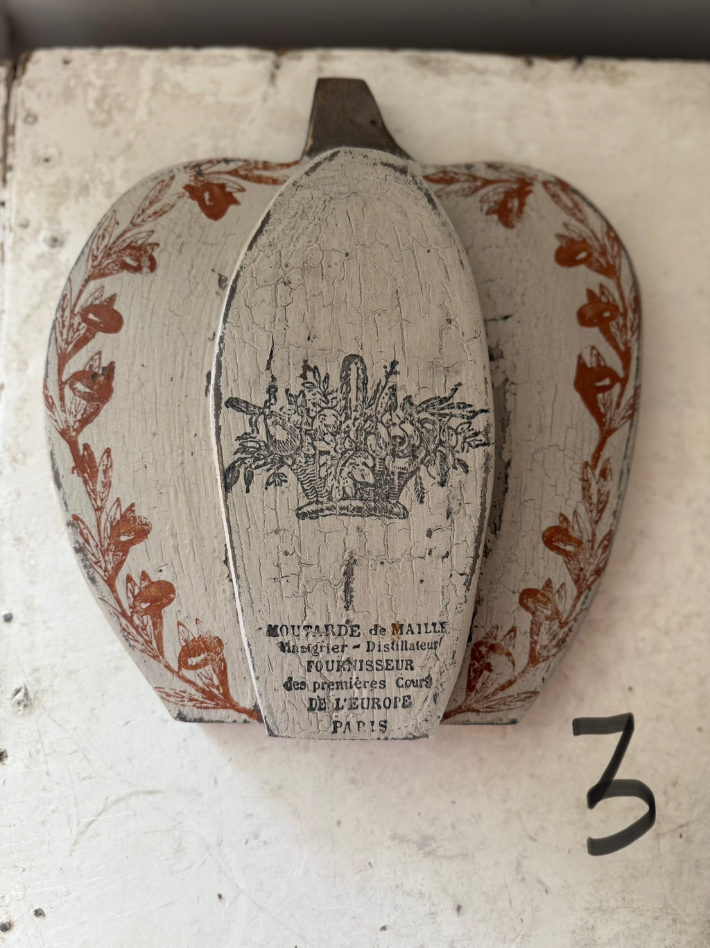 Hand cut Hand Painted & Stamped Pumpkins sold individually