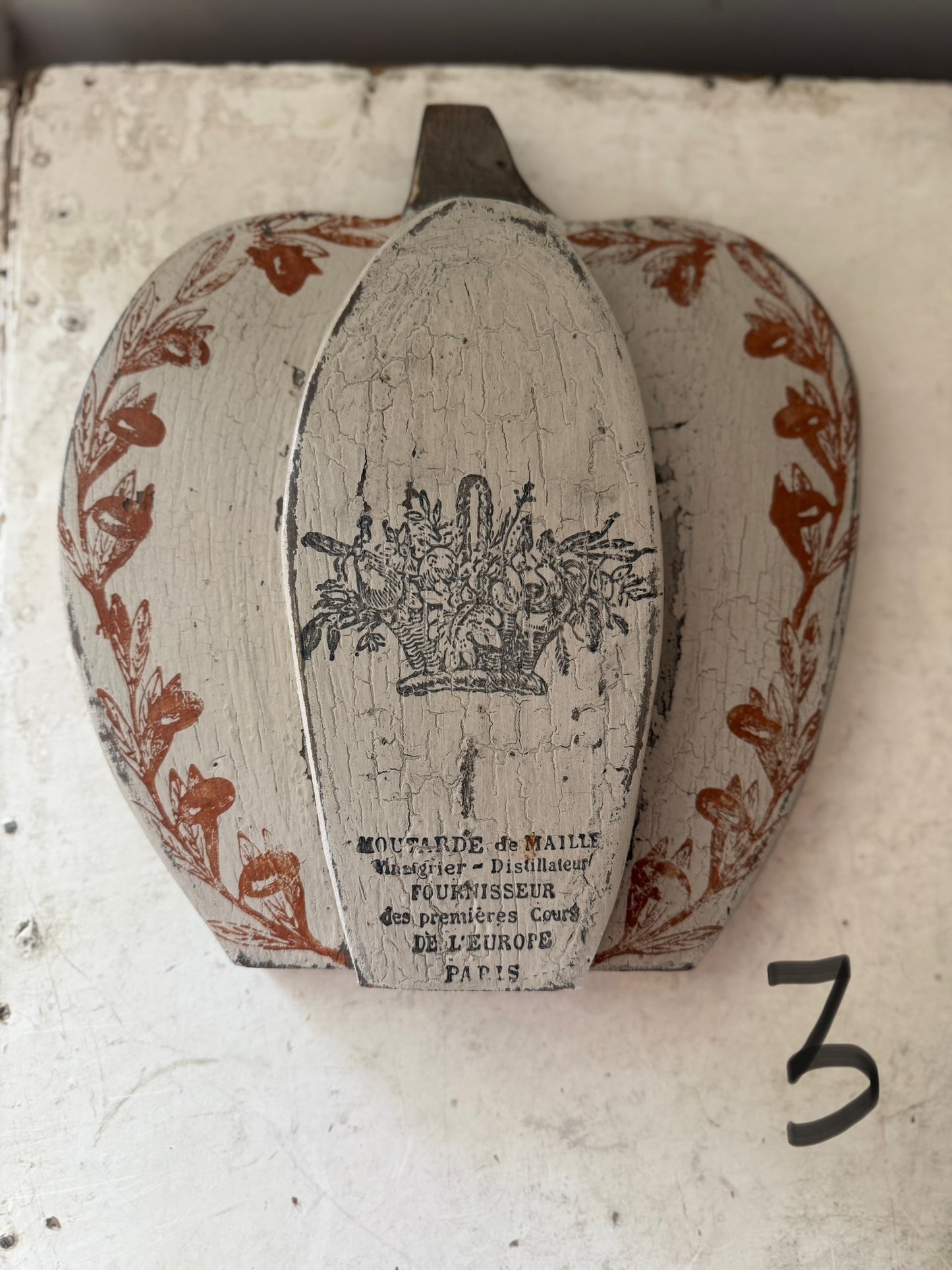 Hand cut Hand Painted & Stamped Pumpkins sold individually