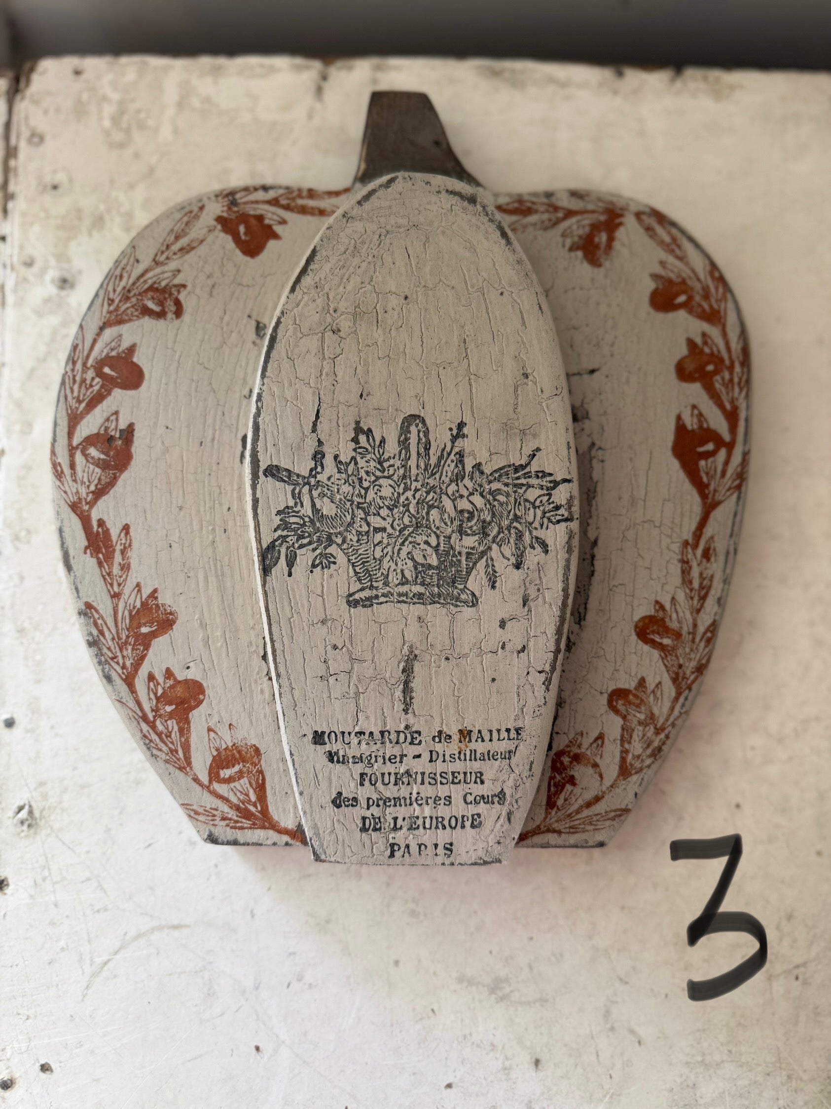 Hand cut Hand Painted & Stamped Pumpkins sold individually