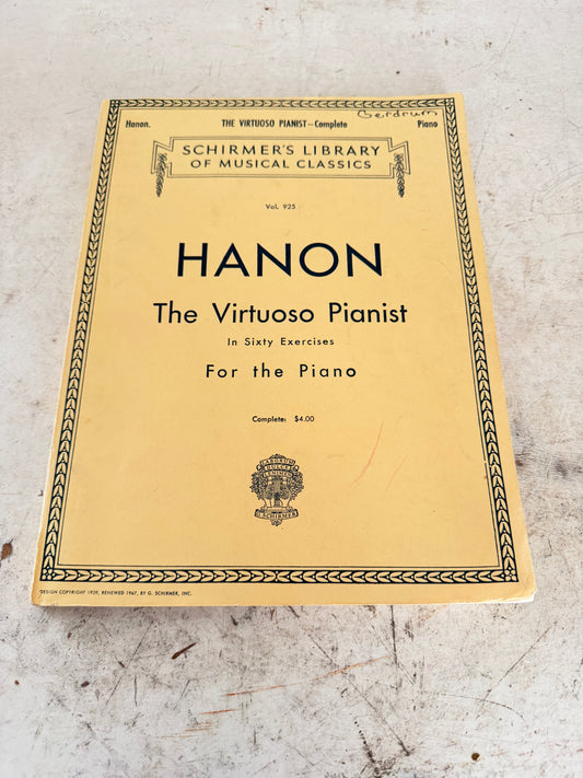 Hanon, The Virtuoso Pianist