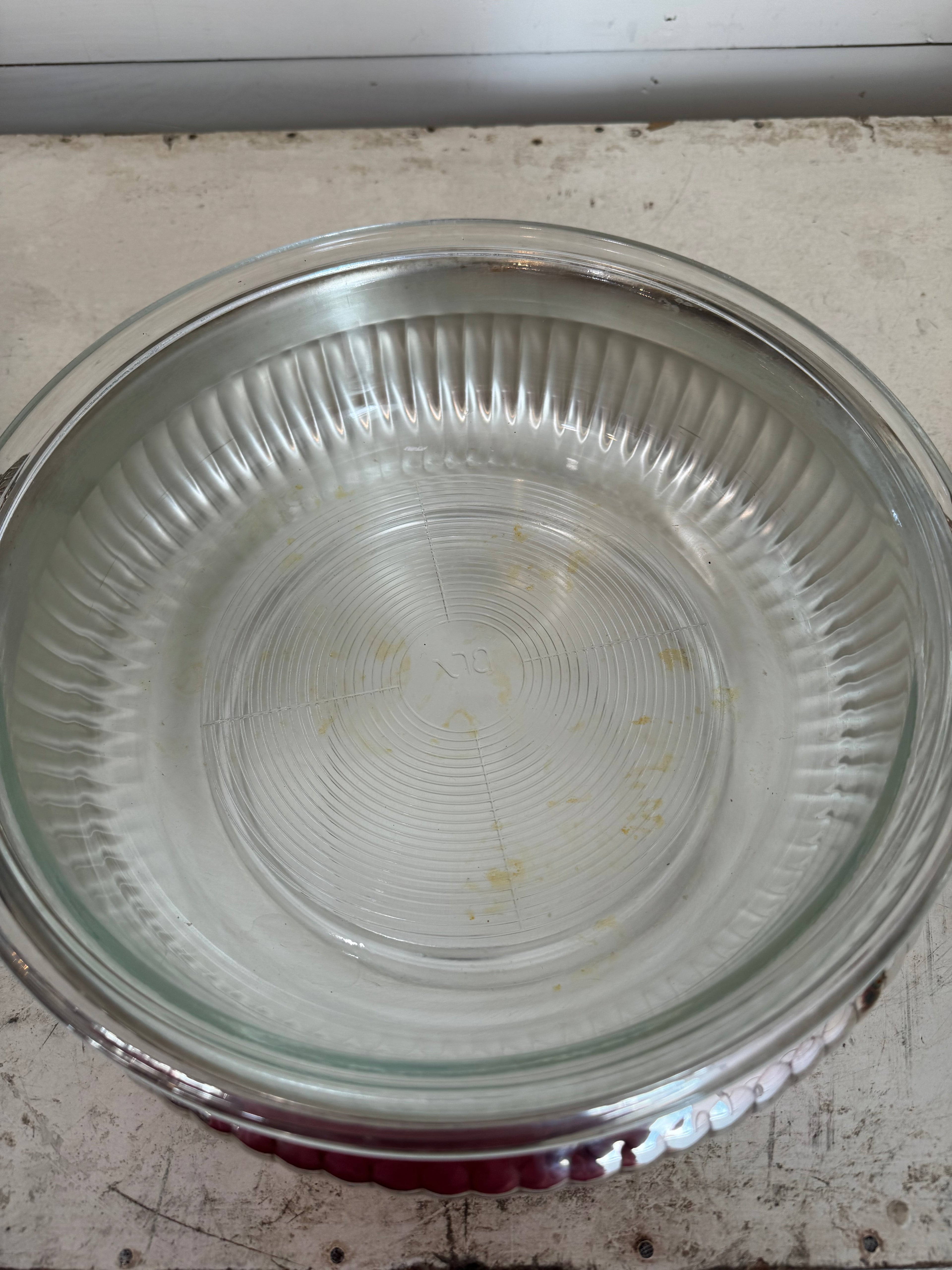 Vintage Silver Sheffield Server with Glass insert
