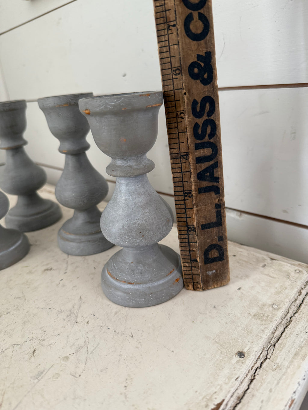 Small Wood Hand turned candlestick sold individually
