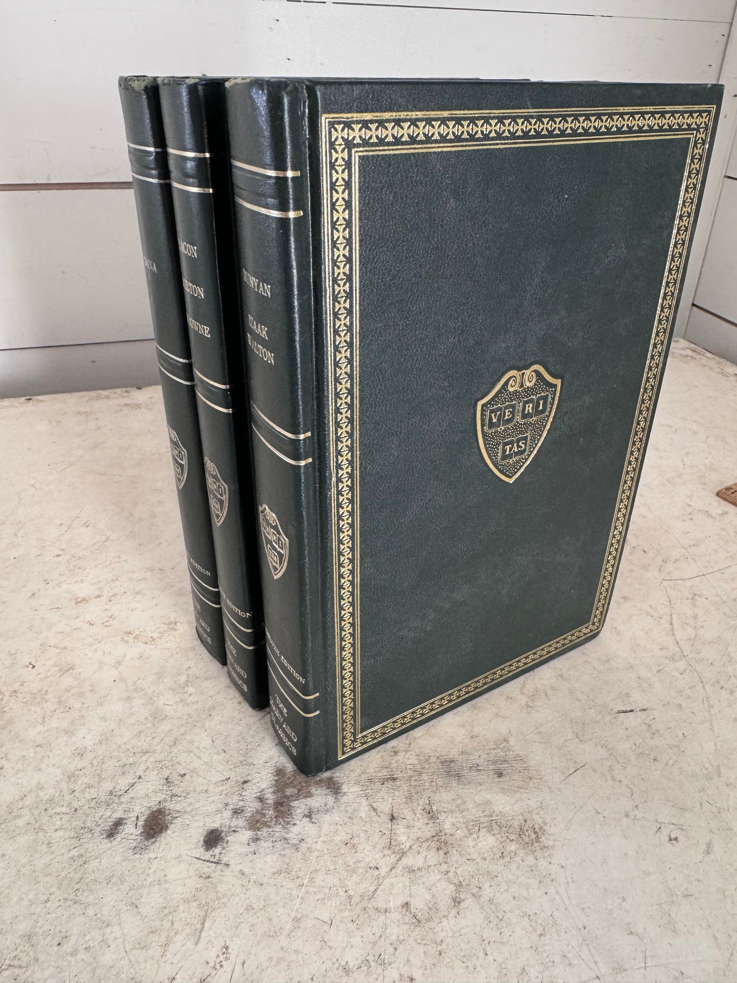 Harvard Classics 3 Book Bundle - Dana, Bacon, Bunyan