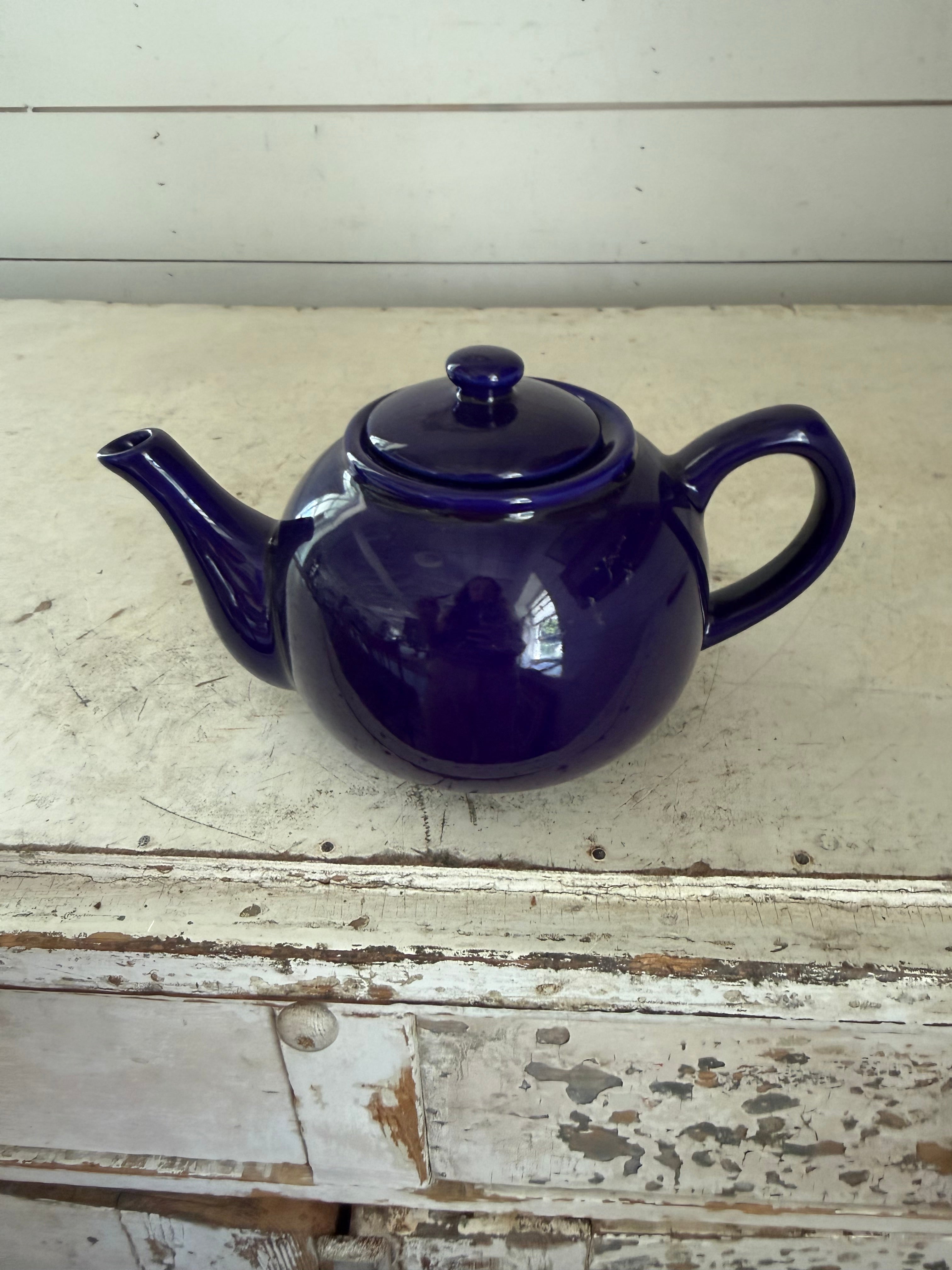 Cobalt Blue Teapot