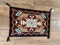 Handmade crochet wall art afghan