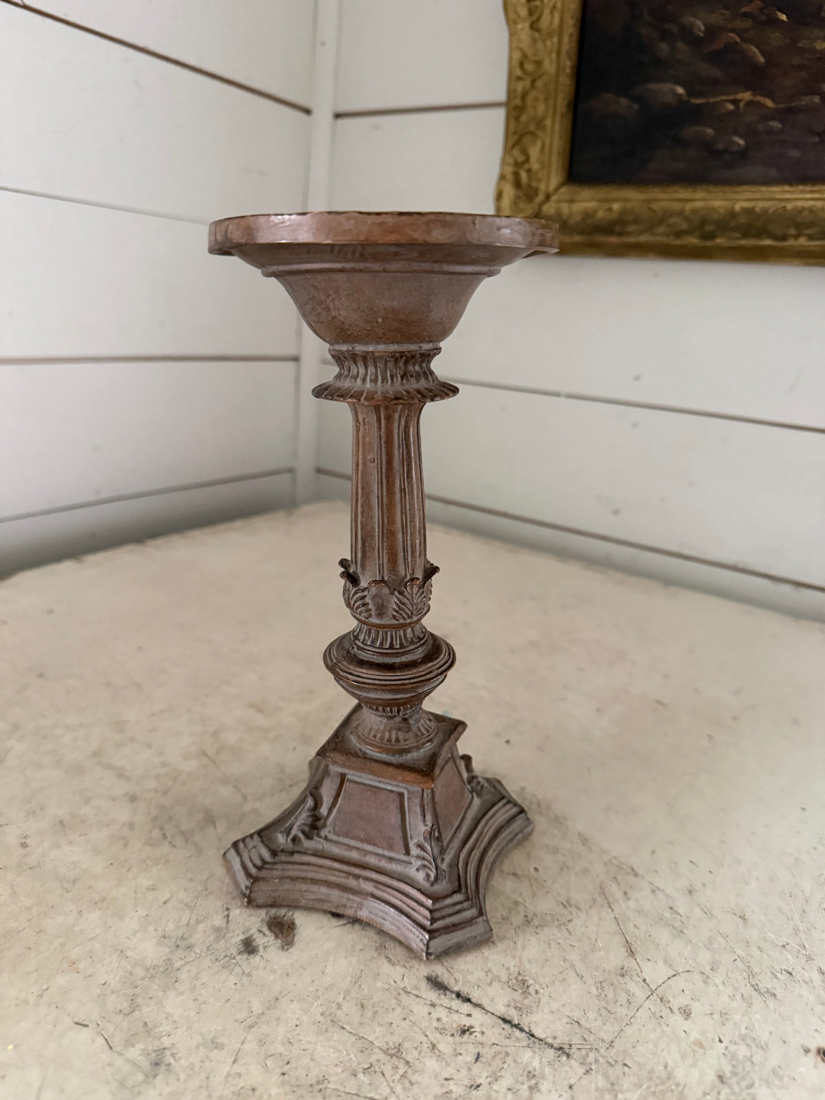 Ornate candlestick will get makeover