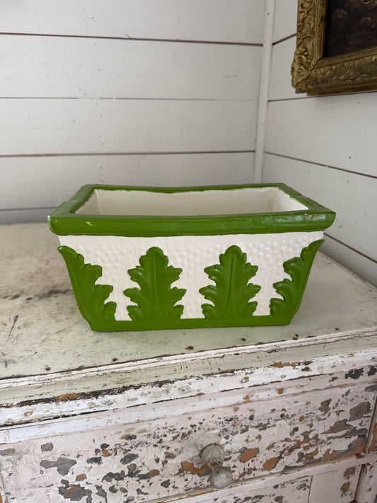 Italian rectangle planter will get makeover