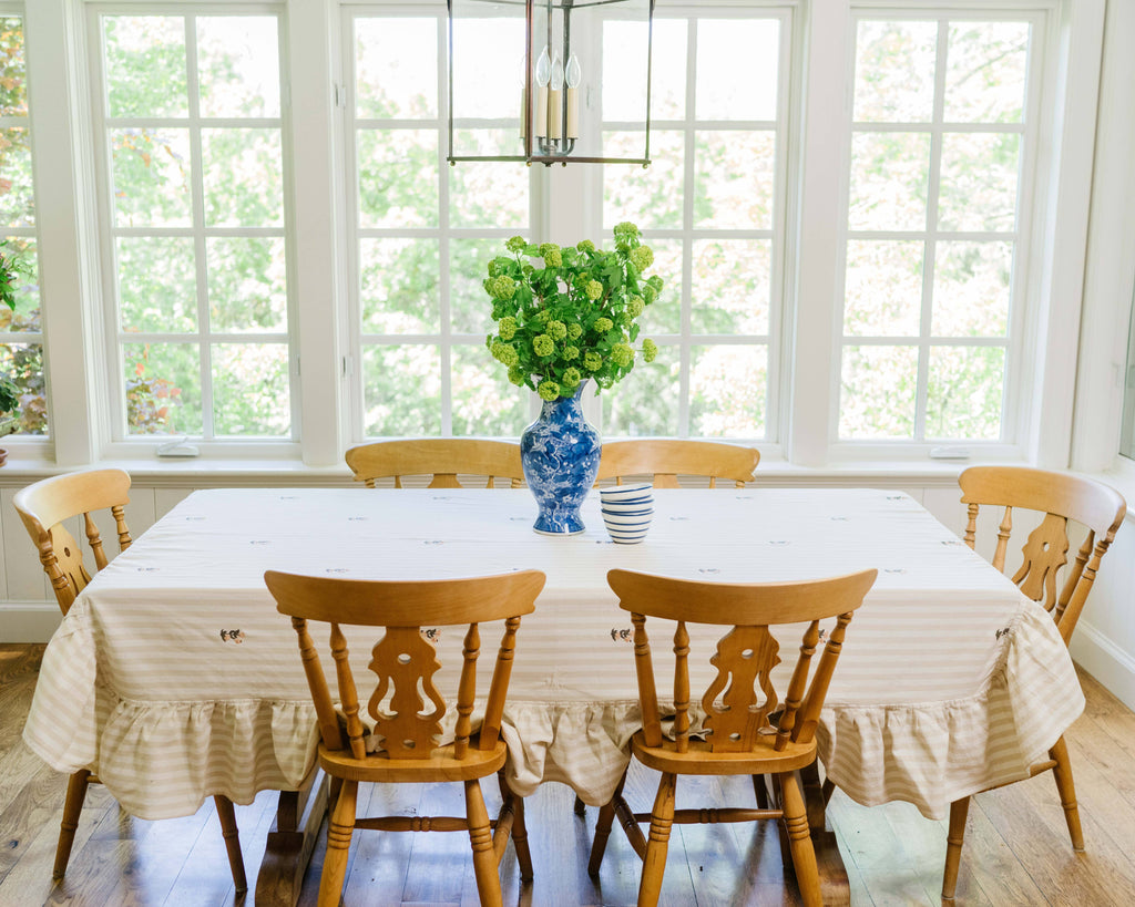 Frances Ruffled Tablecloth