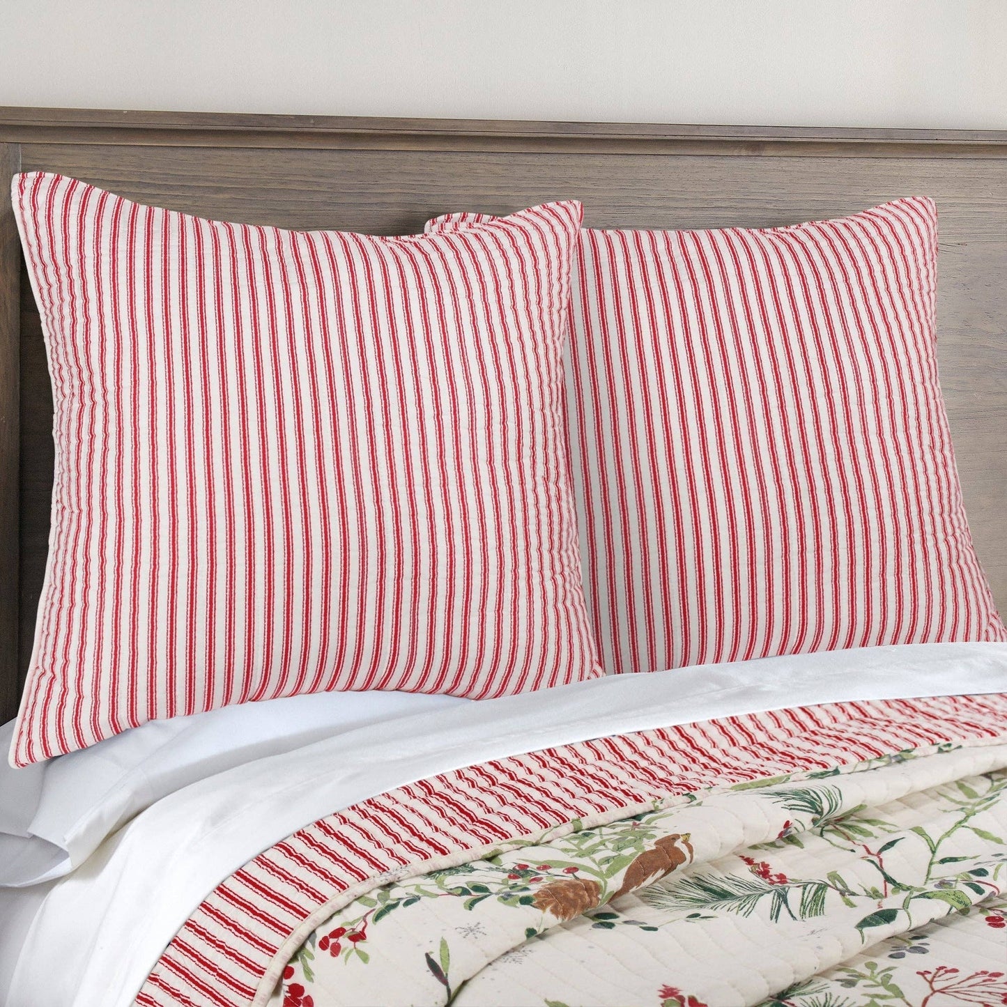 Winterberry Forest Euro Pillow Sham | Set of 2