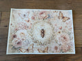 Shabby Floral Bee | JRV A4 Rice Paper