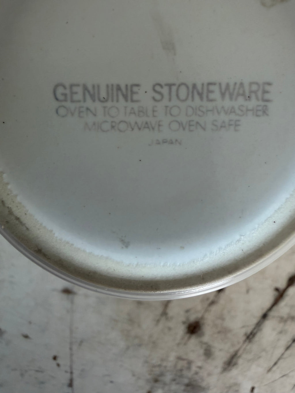 Vintage Mug with Pink stripe - sold individually
