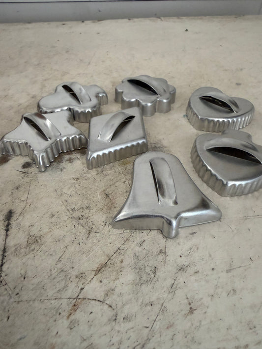 Set of vintage cookie cutters