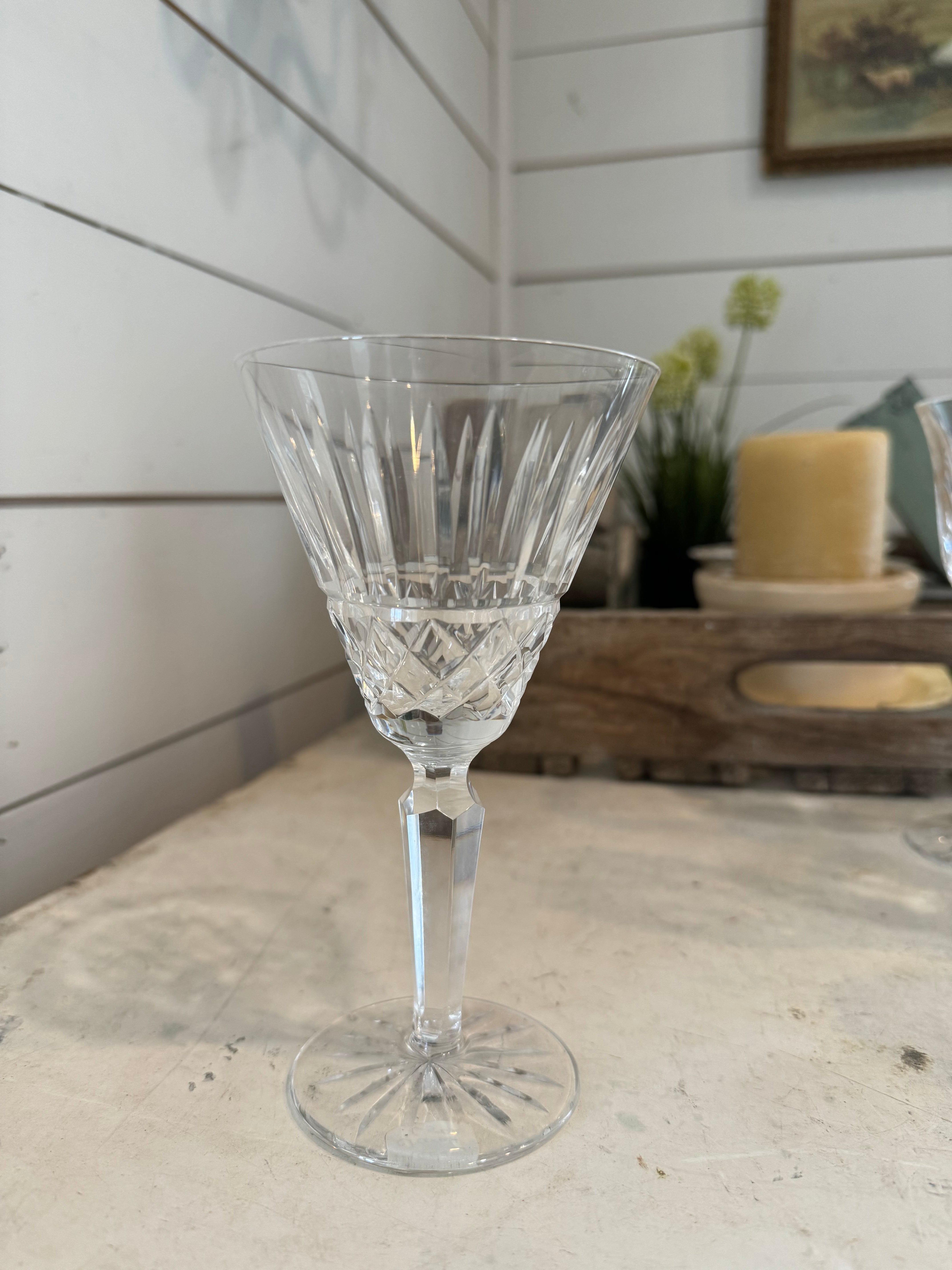 Waterford crystal outlet wine glass