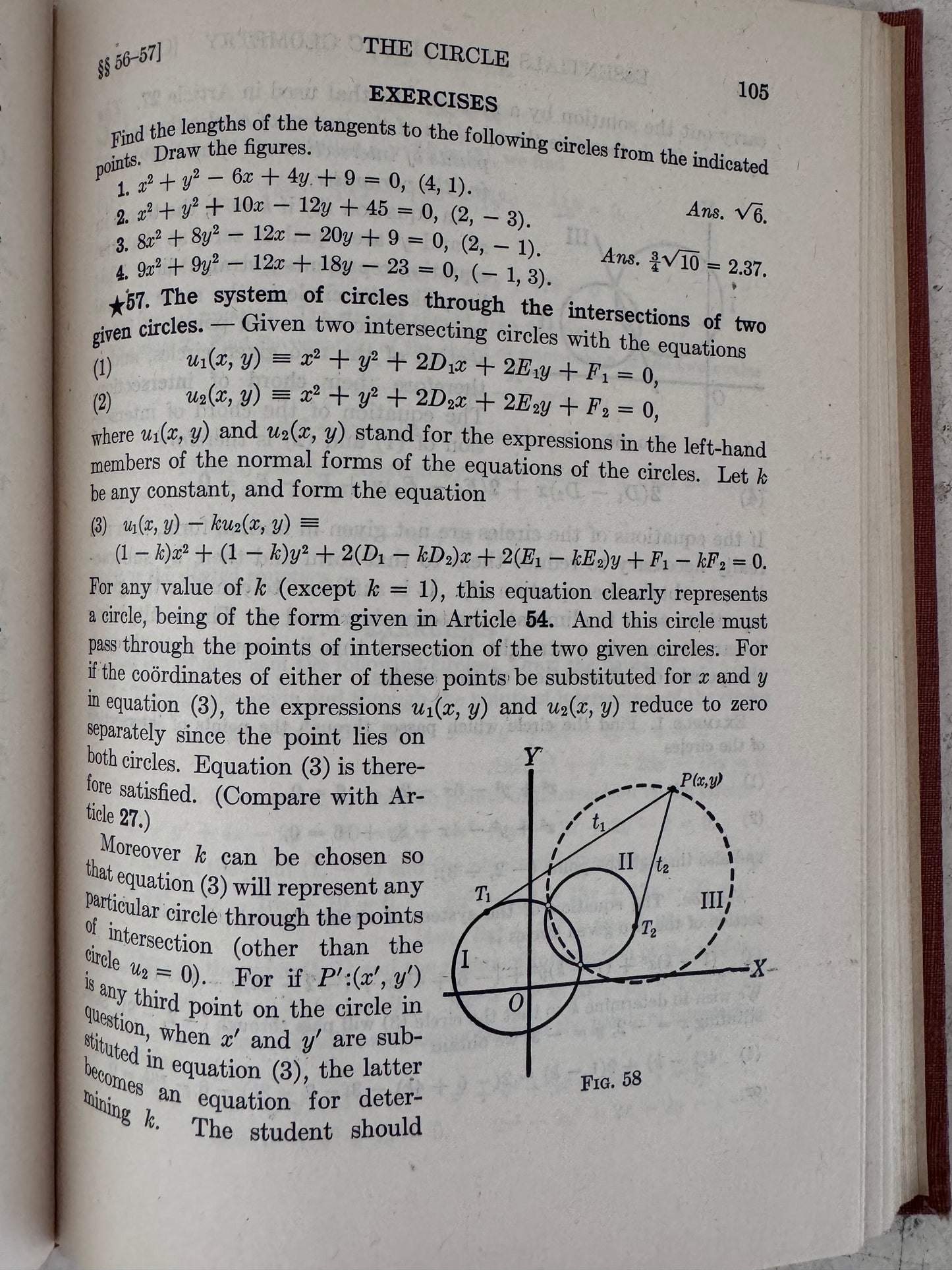 Essentials of Analytic Geometry