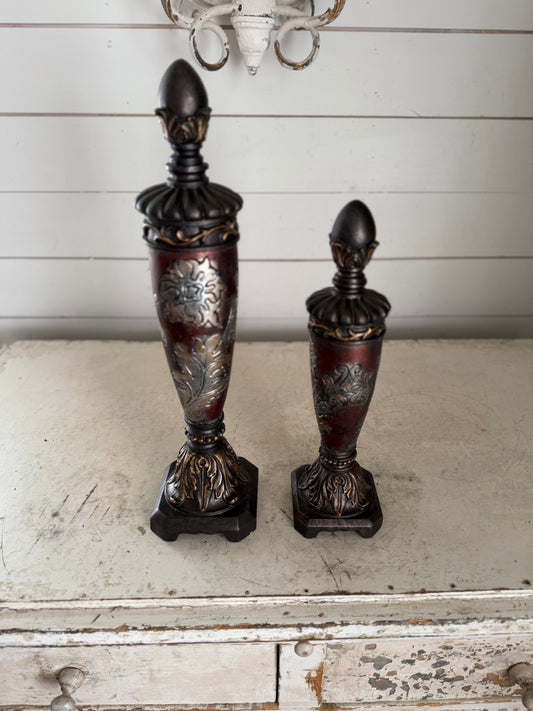 Set of Resin Finials - Will get makeover