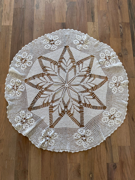 White Table Scarf