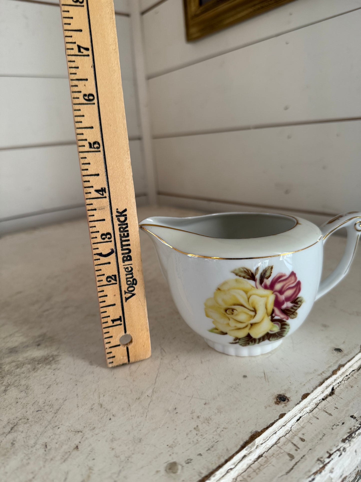 Yellow Rose Narumi Creamer