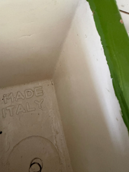 Italian rectangle planter will get makeover