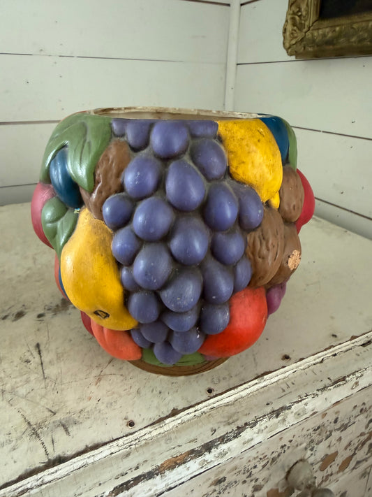 Mid Century Traditional Style Fruit vaseMulticolor will get painted