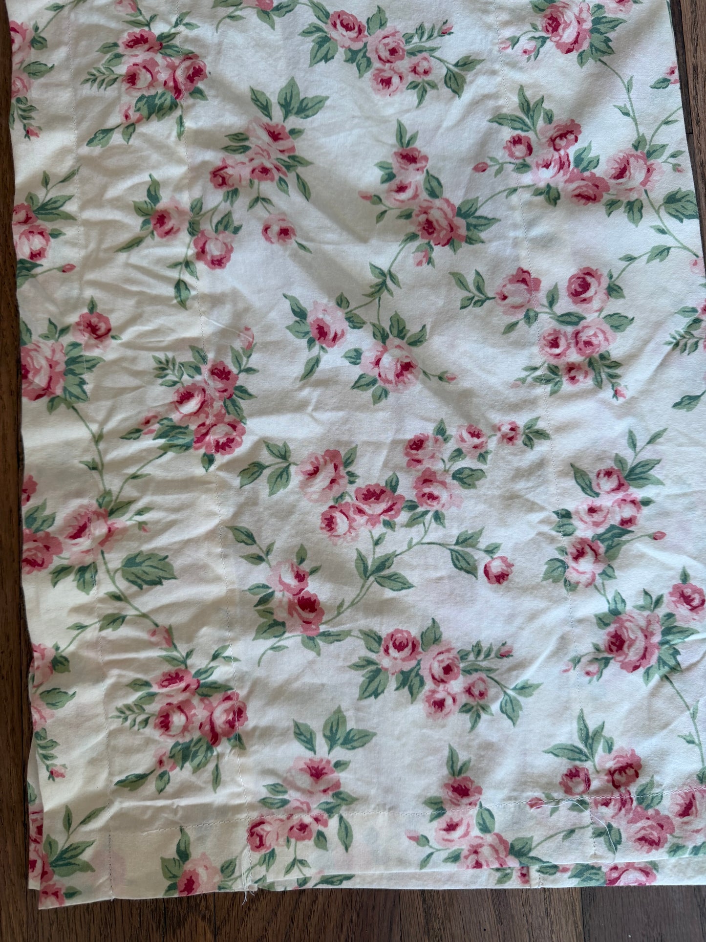 Long Floral Table Runner / Valance 129”