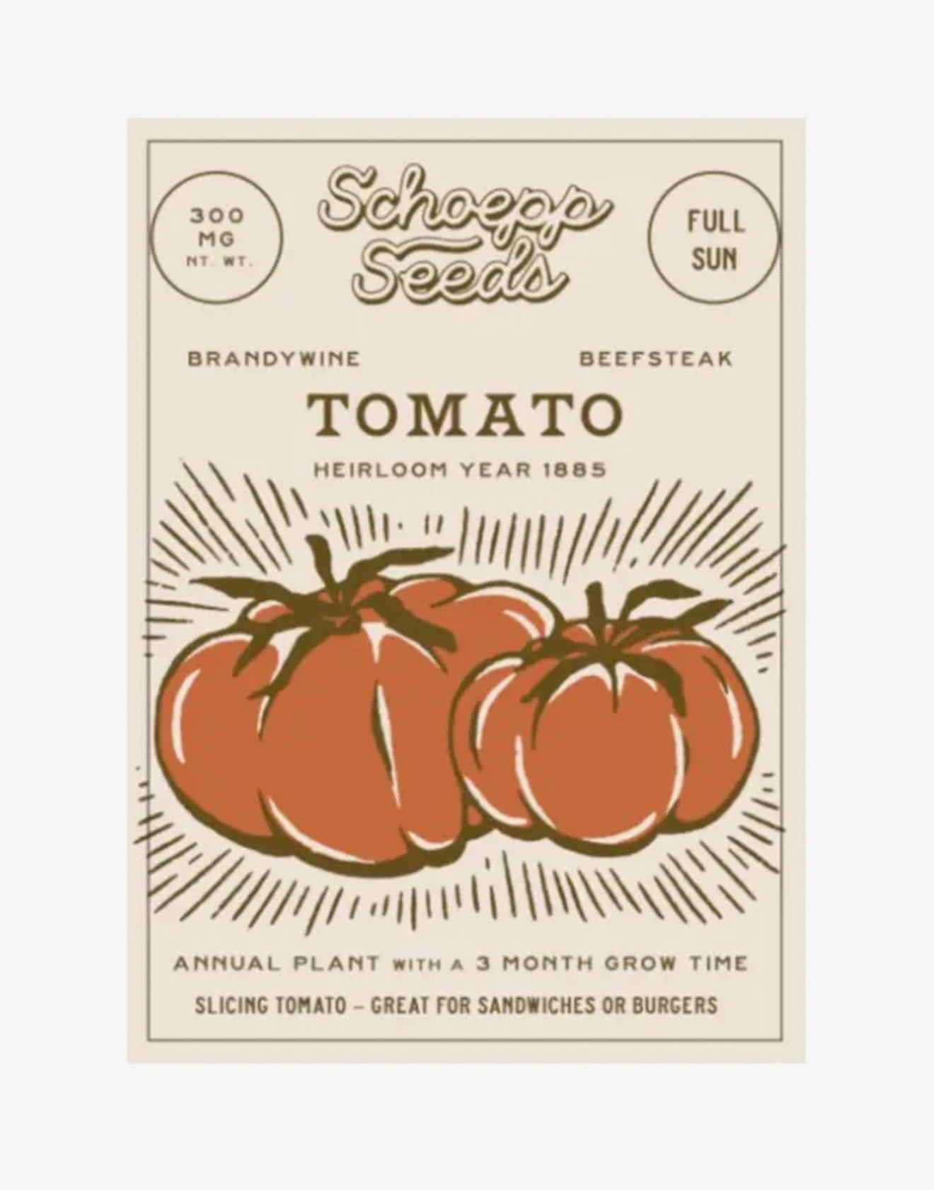 Schoepp Heirloom / Open Pollenated Seeds