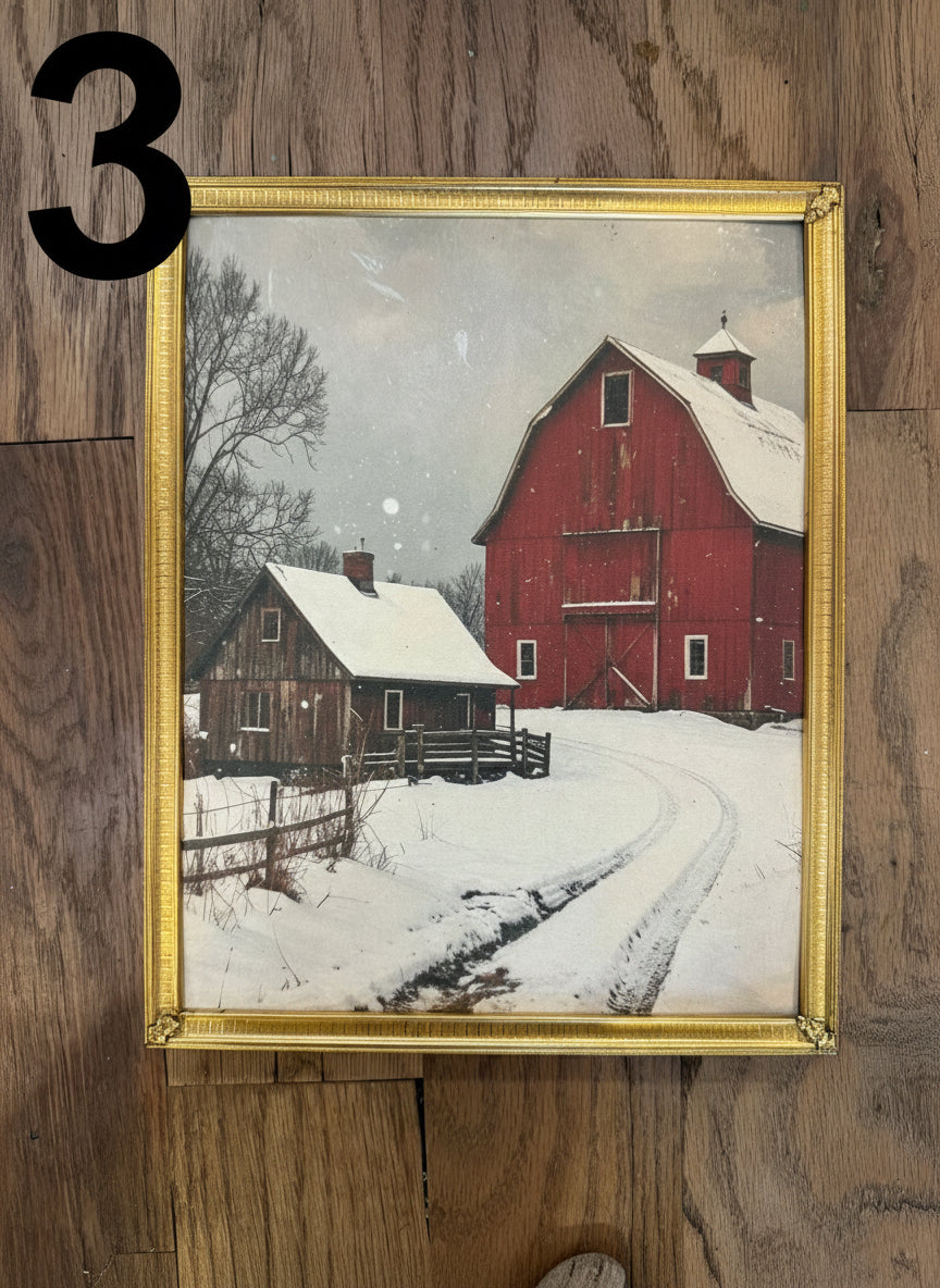 Zeb’s Framed Barns sold individually