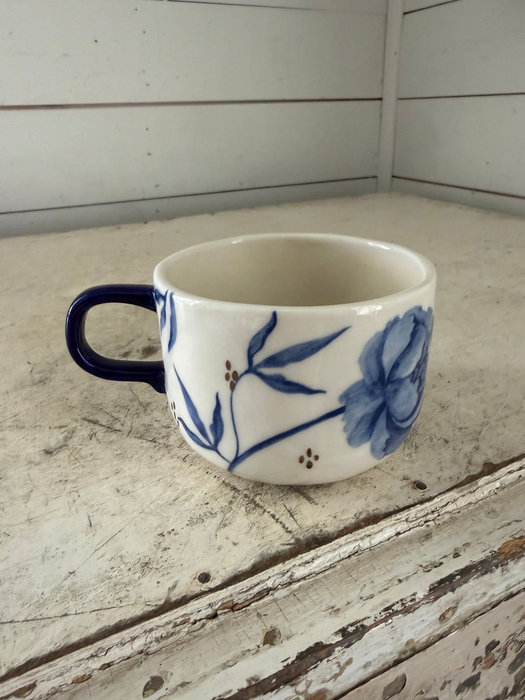Tile Testo Azure Mug from Anthropologie