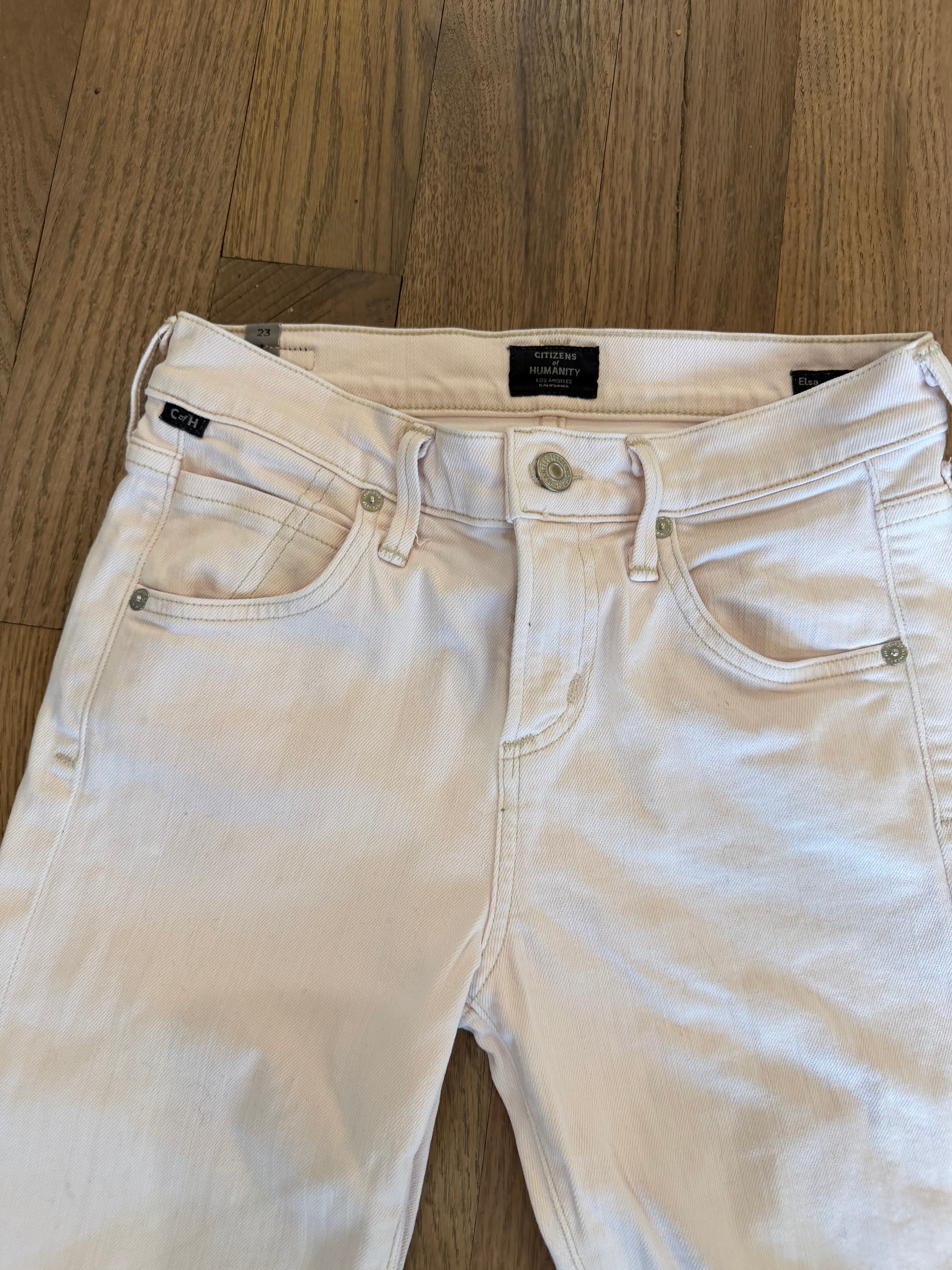 Citizens of Humanity Pink Skinny JEAN SIZE 23