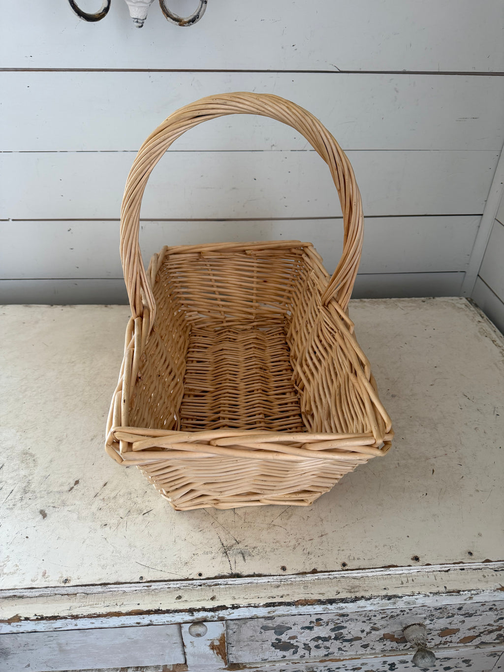 Woven Handled Picnic Basket