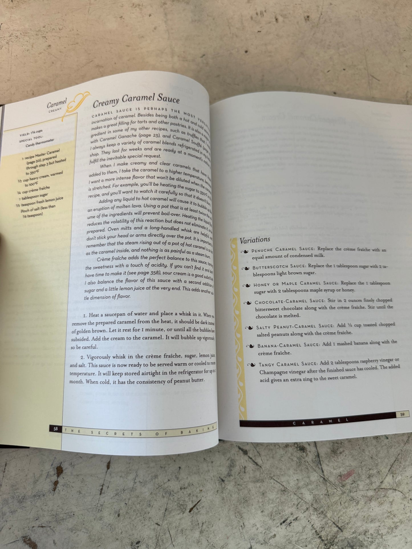 The Secrets of Baking: Simple Techniques for Sophisticated Desserts" by Sherry Yard