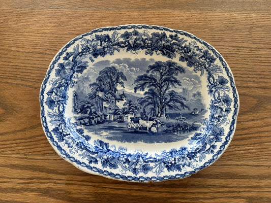 Antique Ironstone Booths Platter