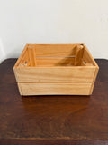 Pine Storage Crate with Handles - Will Get Makeover