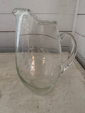 Clipper Collection 1/2 Gallon Etched Glass Pitcher - ship